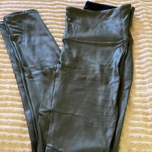 Spanx faux leather leggings